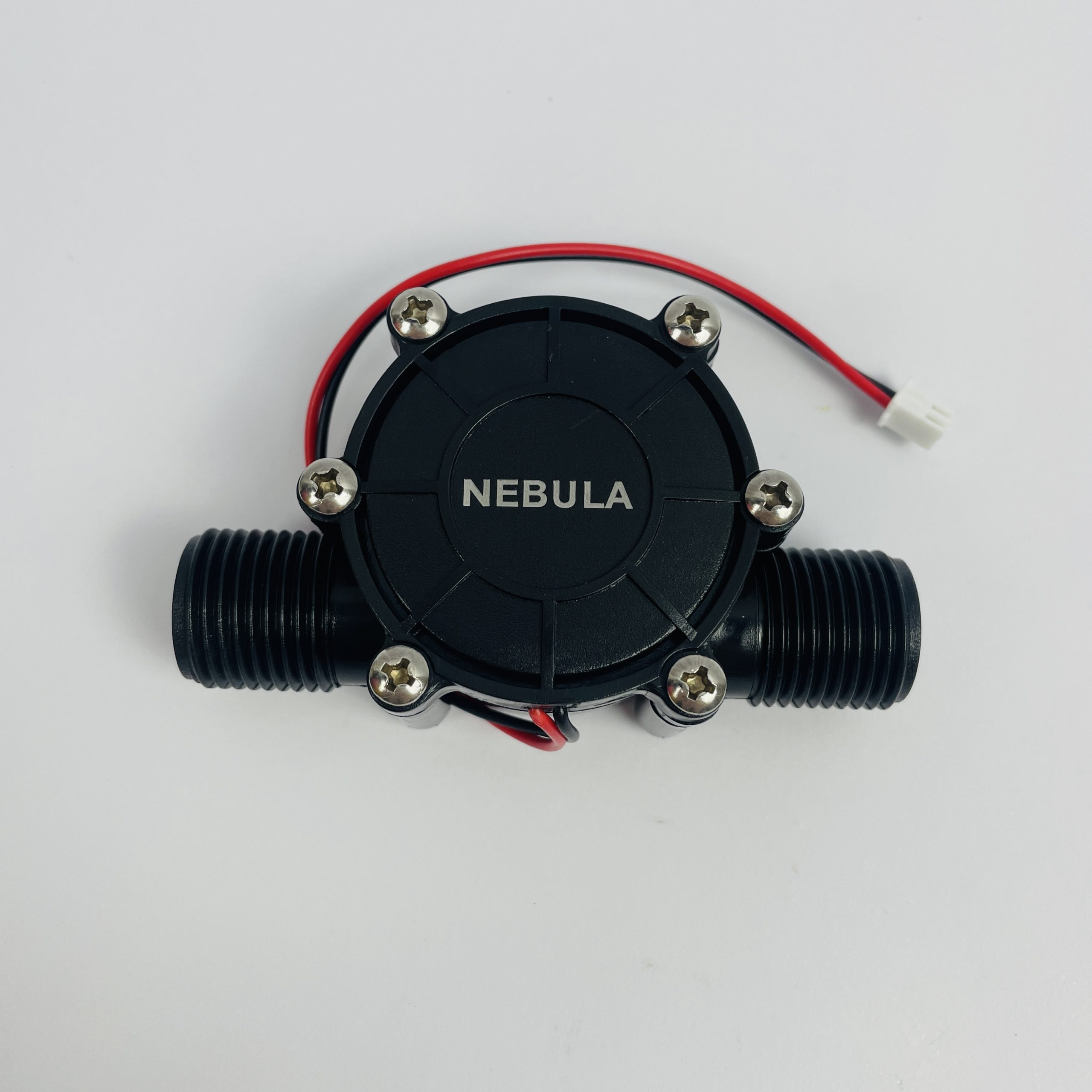 NEBULA Mini Water Flow Current Generator, Micro Hydro Power Generator with Dual External Thread Pipe Interfaces