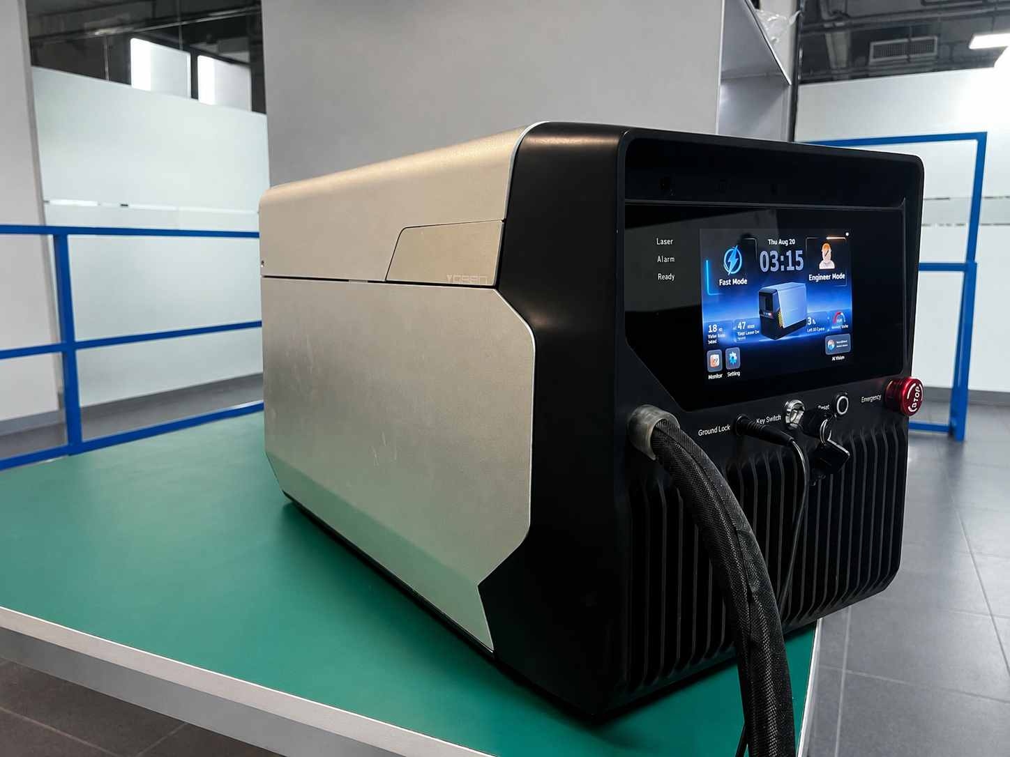 Electric Welding Machines Portable Laser Welding Machine with Touch Screen Control